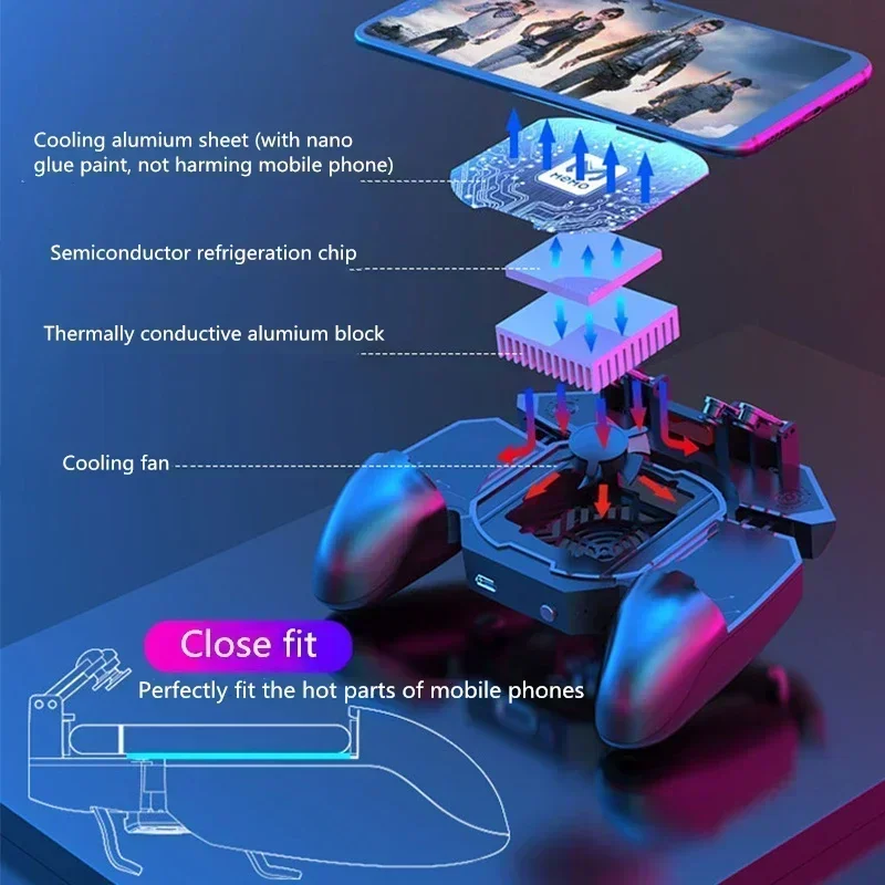 MEMO DL88 Handy Kühler Lüfter  – Gaming Console For Phone Bewertung und Preis