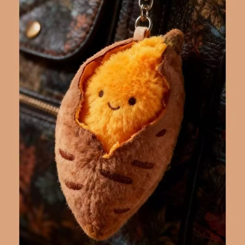 Süßkartoffel-Plüsch-Schlüssela – Gaming Console Keychain Bewertung und Preis