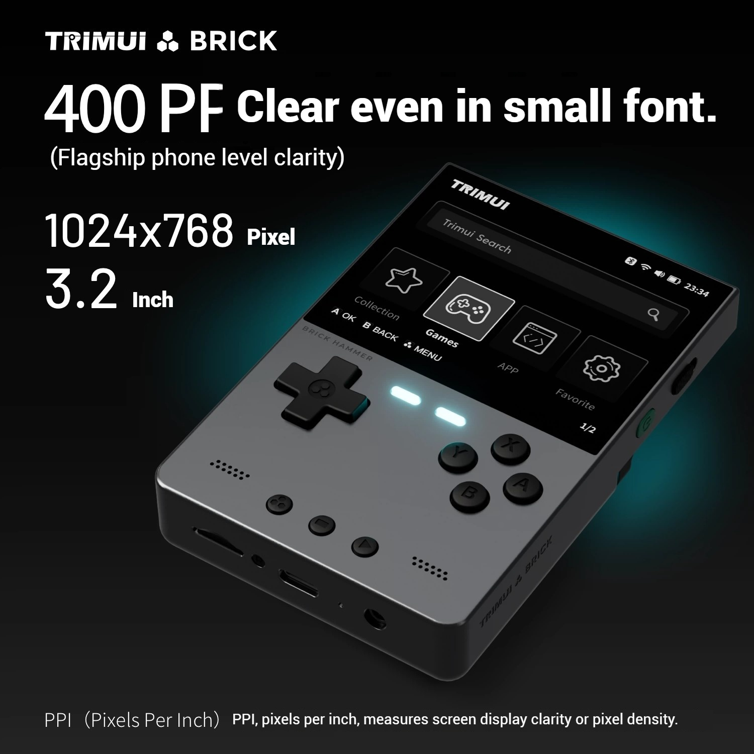 TRIMUI Brick Hammer Vollmetall – Gaming Console All Bewertung und Preis
