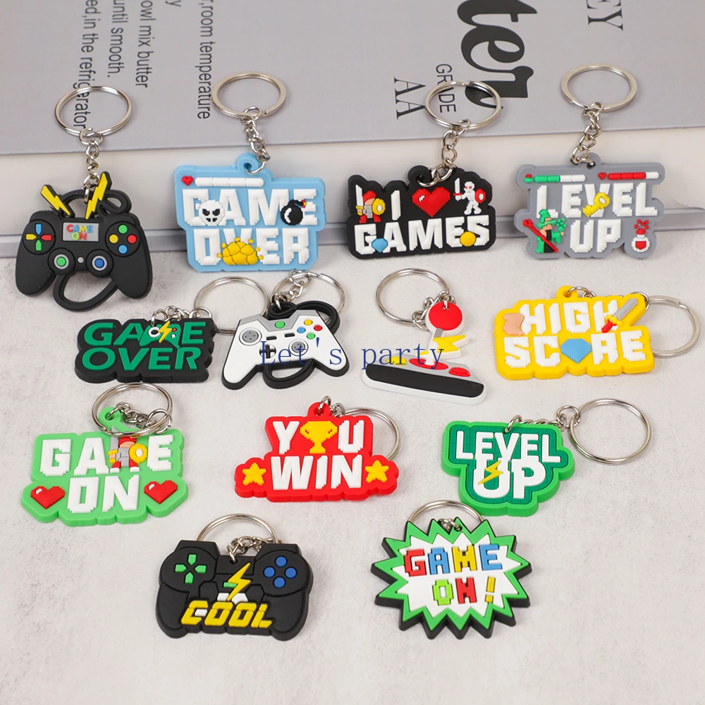 13 Stück Videospiel auf Thema  – Gaming Console Keychain Bewertung und Preis