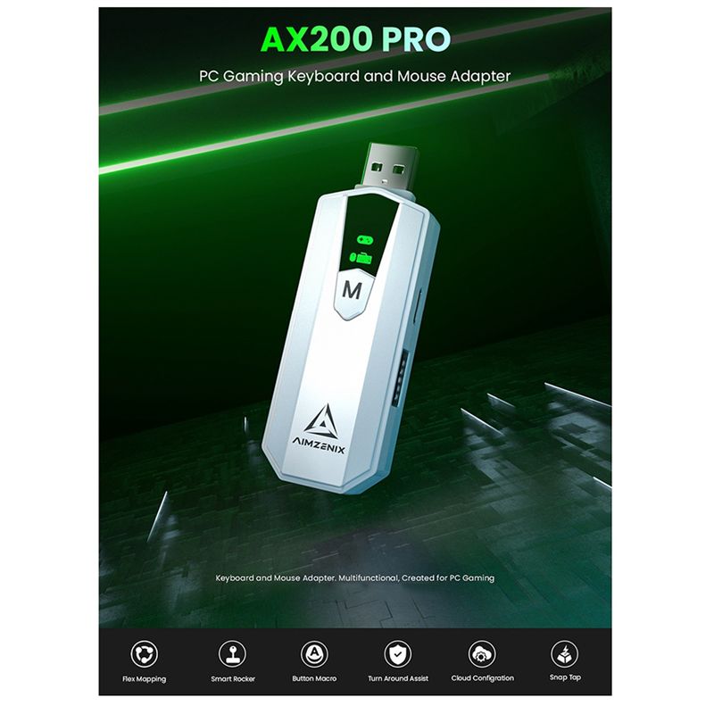 AIMZENIX AX200PRO PC-Gaming K& – Gaming Console Latest Bewertung und Preis