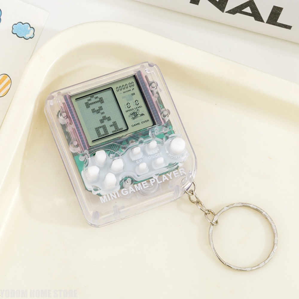 Klassische nostalgische Tetris – Gaming Console Keychain Bewertung und Preis