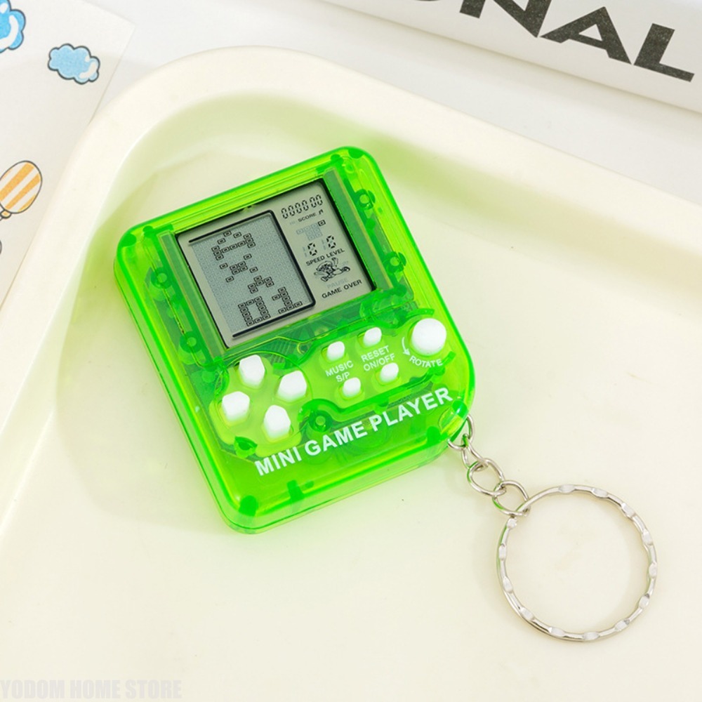 Klassische nostalgische Tetris – Gaming Console Keychain Bewertung und Preis