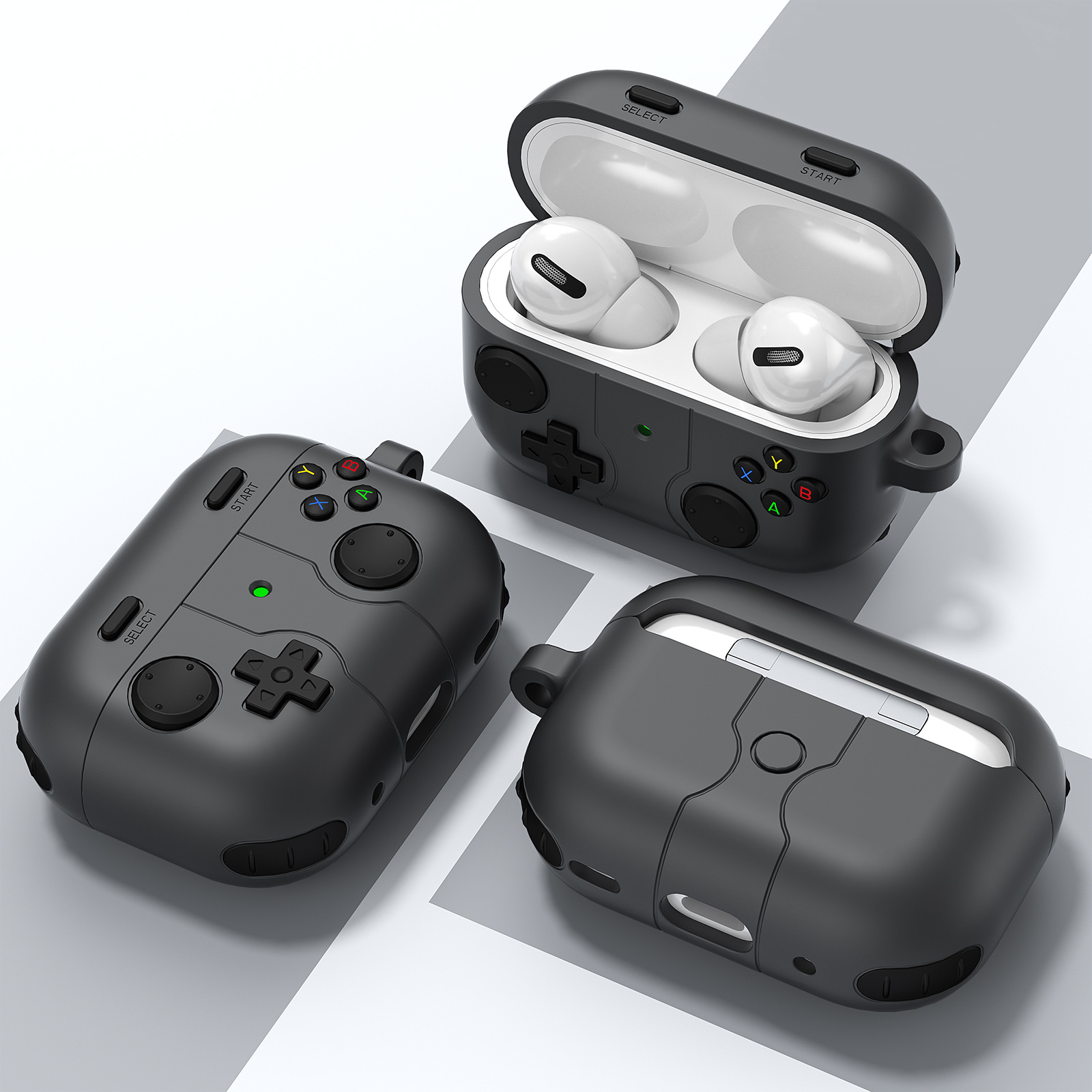 Fall Für AirPods Pro 3 2 4 3D  – Gaming Console Keychain Bewertung und Preis