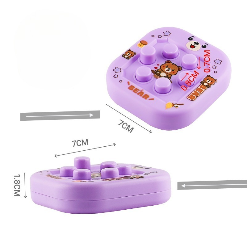 Whack-a-Mole Cartoon Handheld- – Gaming Console Keychain Bewertung und Preis