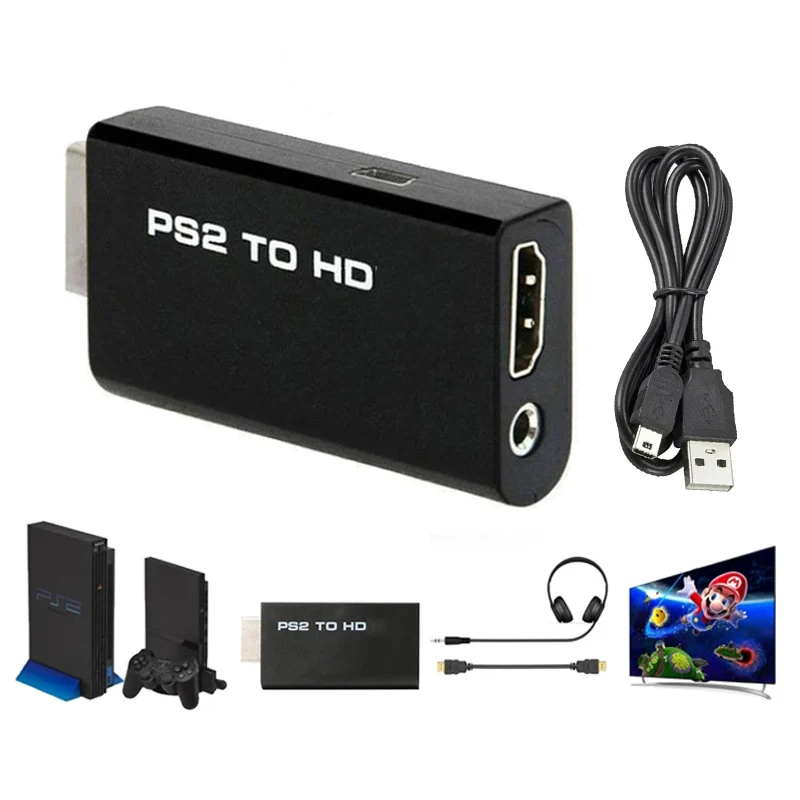 PS2 zu HDMI Audio-Video-Konver – Gaming Console All Bewertung und Preis