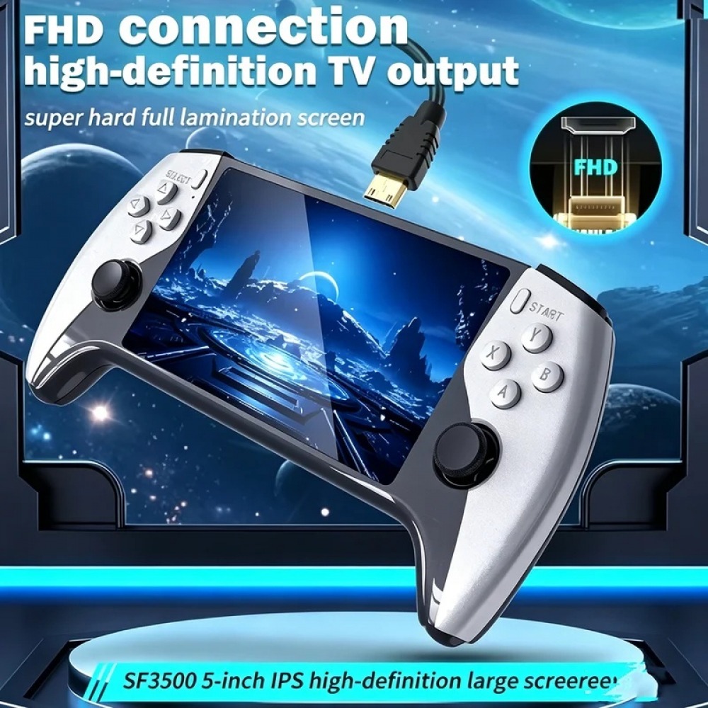 SF3500 5 Zoll Handheld-Spielko – Gaming Console Latest Bewertung und Preis