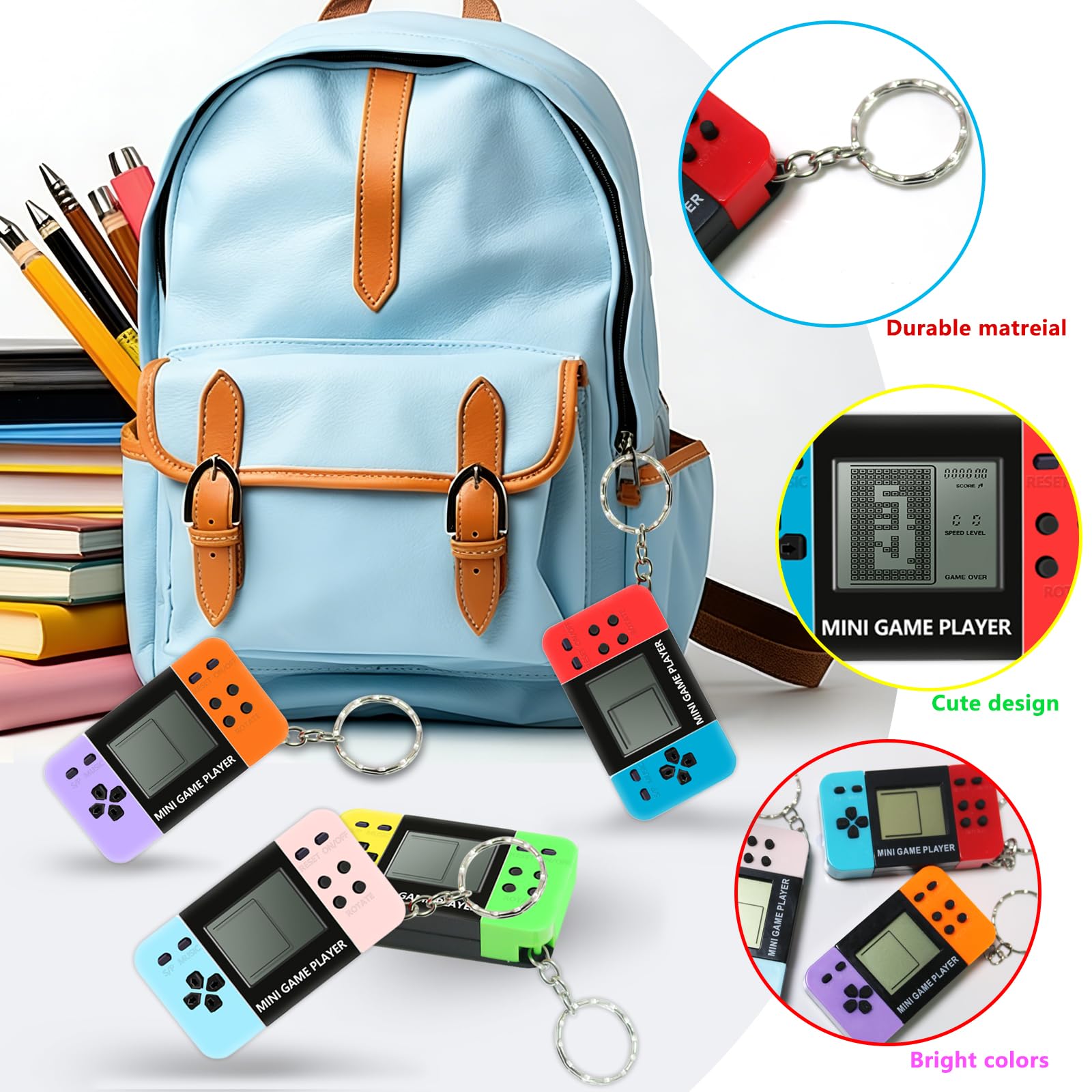 10-120 Stück Mini-Handheld-Spi – Gaming Console Keychain Bewertung und Preis